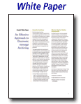 An Effective Approach to Electronic Message Archiving 