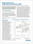 Gartner 2006 Report on Magic Quadrant for E-Mail Security Boundary 