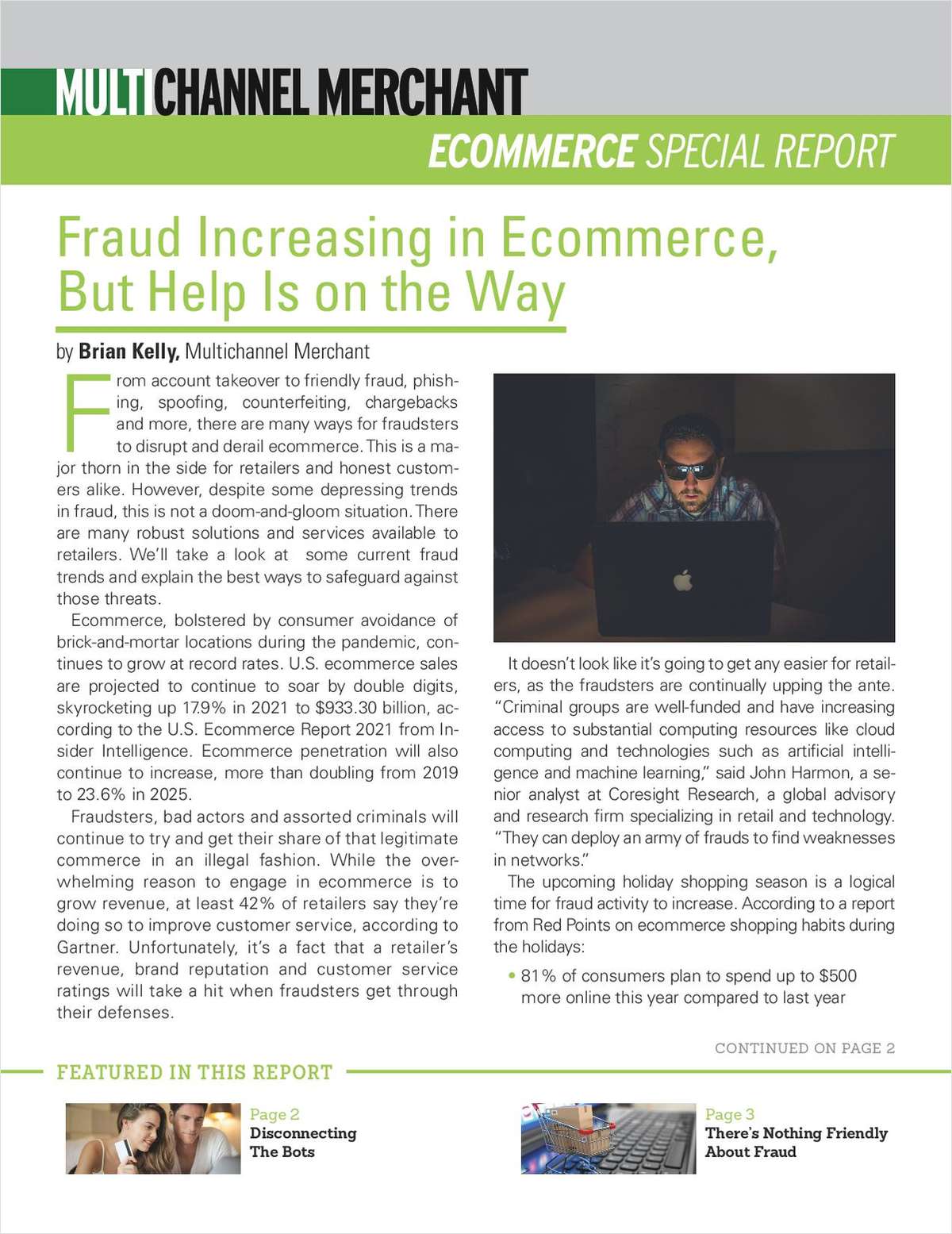 Ecommerce Fraud Increasing, But Help Is On the Way