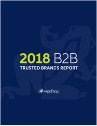 2018 B2B Trusted Brands Report