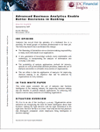 Free Advanced Business Analytics Enable Better Decisions in Banking Magazine