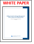 Adding Control to Change Management: How to Assess Your Requirements