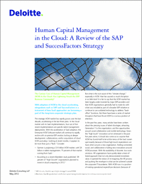 Human Capital Management (HCM) in the Cloud