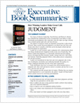 Judgment - Free Book Summary