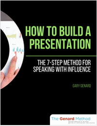 How to Build a Presentation - The 7-Step Method for Speaking with Influence