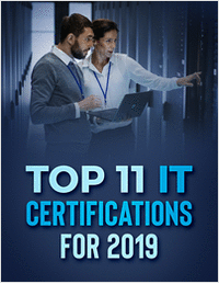 Top 11 IT Certifications for 2019
