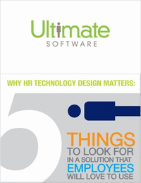Why HR Technology Design Matters: 5 Things to Look for in a Solution Your Employees Will Love to Use