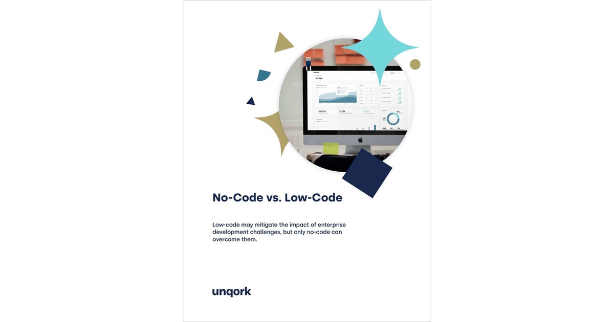No Code Vs Low Code Free Unqork EBook