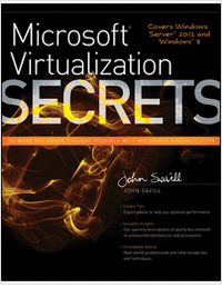 Microsoft Virtualization Secrets--Free Sample Chapter