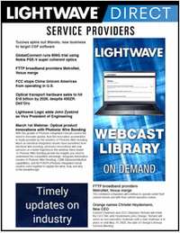 Lightwave's Service Provider newsletter