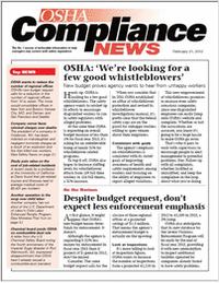 OSHA Compliance News