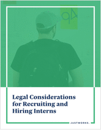 Legal Considerations for Recruiting and Hiring Interns