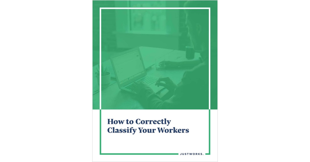 How to Correctly Classify Your Workers