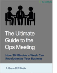 The Ultimate Guide to the Ops Meeting