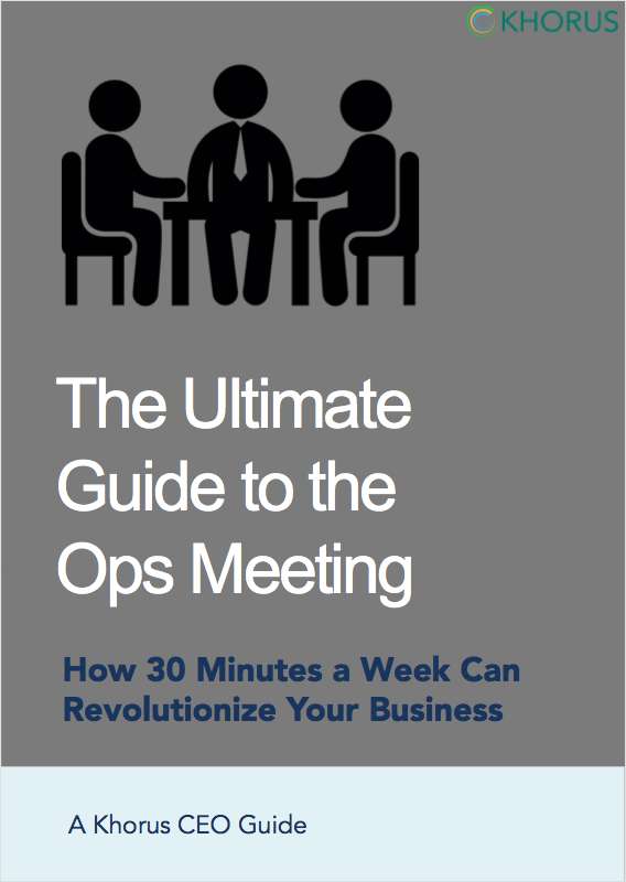 The Ultimate Guide to the Ops Meeting