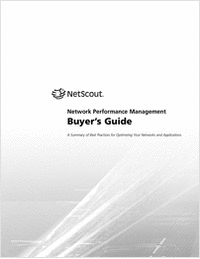 Application and Network Performance Management Buyer's Guide