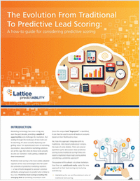The Evolution of From Traditional to Predictive Lead Scoring