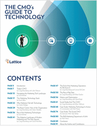 The Ultimate Technology Guide for CMOs