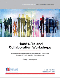 Improve Results from Online Learning: Combine with Collaboration Workshops