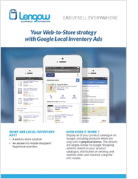 Your Web-to-Store strategy with Google Local Inventory Ads