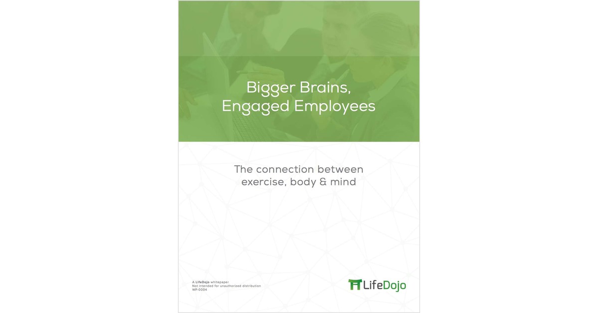 Exercise & Your Brain: How-to Boost Employee Productivity