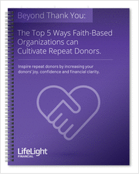 The Top 5 Ways Faith-Based Organizations can Cultivate Repeat Donors