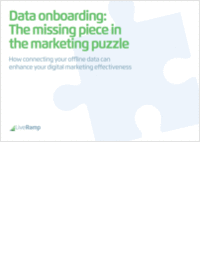 Data Onboarding: The Missing Piece in the Marketing Puzzle