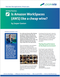 Is Amazon WorkSpaces Like a Cheap Wine?