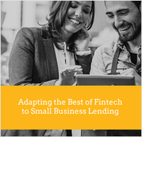 Adapting the Best of Fintech to Small Business Lending