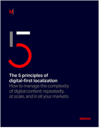 The 5 Principles of Digital-First Localization