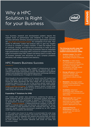 Why a HPC Solution is Right for Your Business