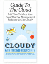 Guide To The Cloud For Legal Professiona