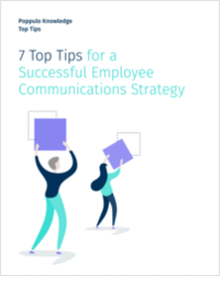 7 Top Tips for a Successful Employee Communications Strategy