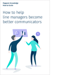 How to Help Line Managers Become Better Communicators