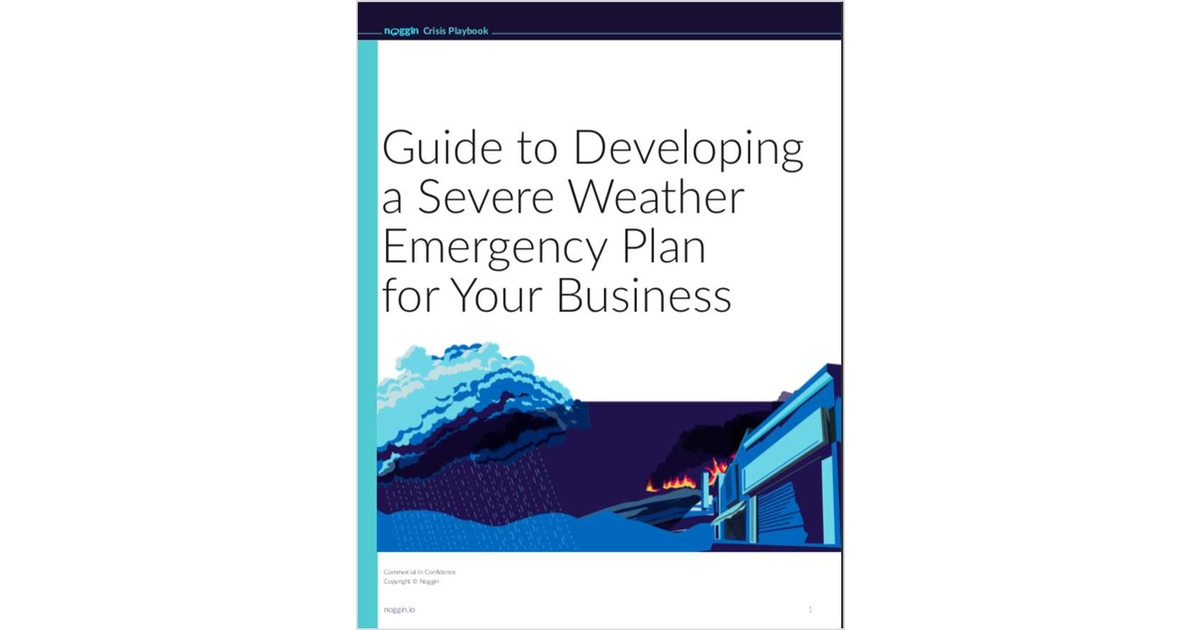 Guide to Developing a Severe Weather Emergency Plan for Your Business