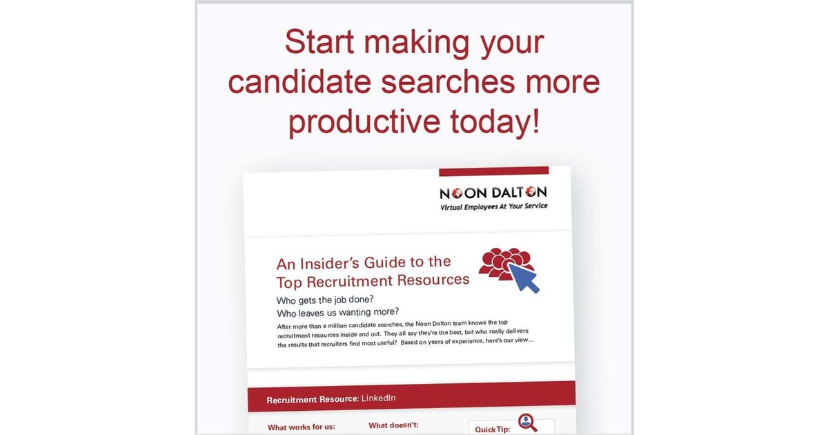Insider's Guide to the Top Recruitment Resources