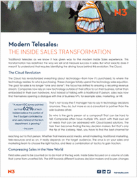 The Cloud Inside Sales Transformation