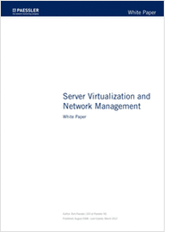 Server Virtualization and Network Management