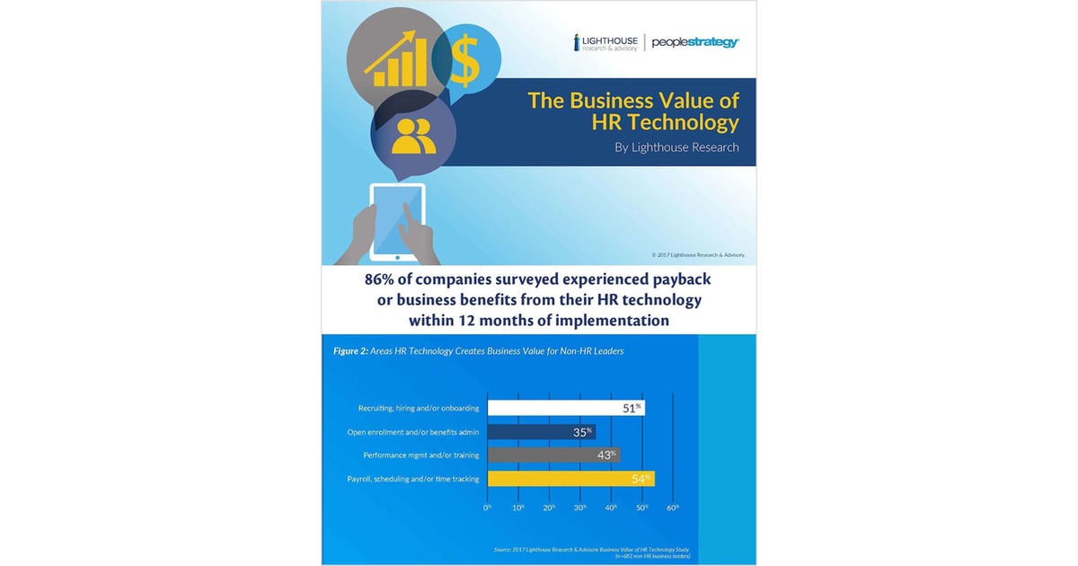 The Business Value of HR Technology