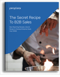 The Secret Recipe To B2B Sales