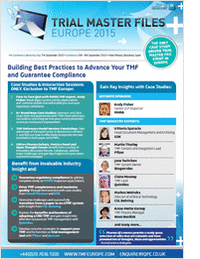 Gain Best Practices to Advance Your Trial Master File and Guarantee Compliance with the MHRA, Pfizer, GSK, Novo Nordisk and CSL Behring.