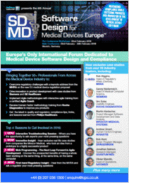 Software Design for Medical Devices exclusive case studies, from over 16 industry leaders, including: MHRA, Siemens, Novartis, and Roche Diagnostics!