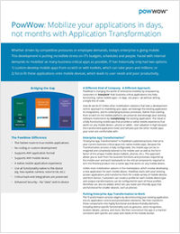 A New Way to Mobilize Your Enterprise Applications
