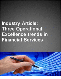 Three interesting OpEx trends in financial services