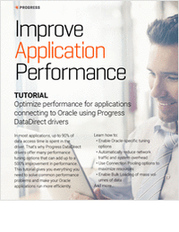 Tutorial: Turbo-Charge Application Performance to Oracle