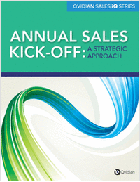 Annual Sales Kick-offs: A Strategic Approach