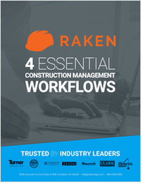 4 Essential Construction Management Workflows