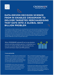Data-Driven Decision Science From RI Enables Crossmark to Deliver Targeted Merchandising