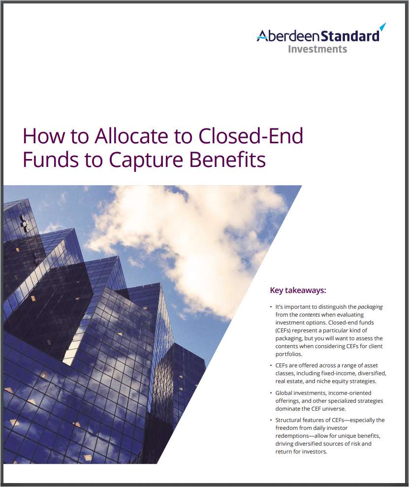 How to Allocate to Closed-End Funds to Capture their Benefits