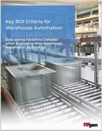 Key ROI Criteria for Warehouse Automation